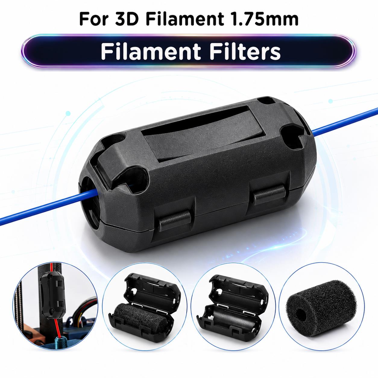 Petg Filament - Peças para Impressora 3D: Filtros de