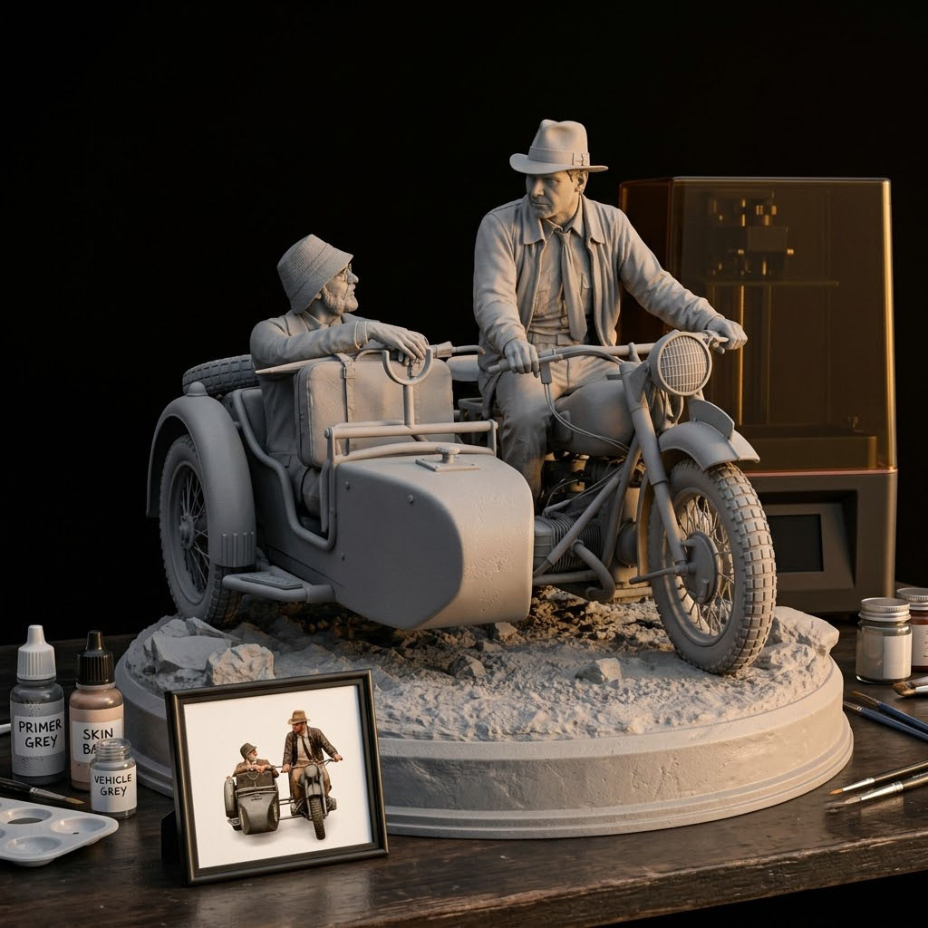 3D Printing For Dummies - 1/18 1/12 Jones Sr. Kit de