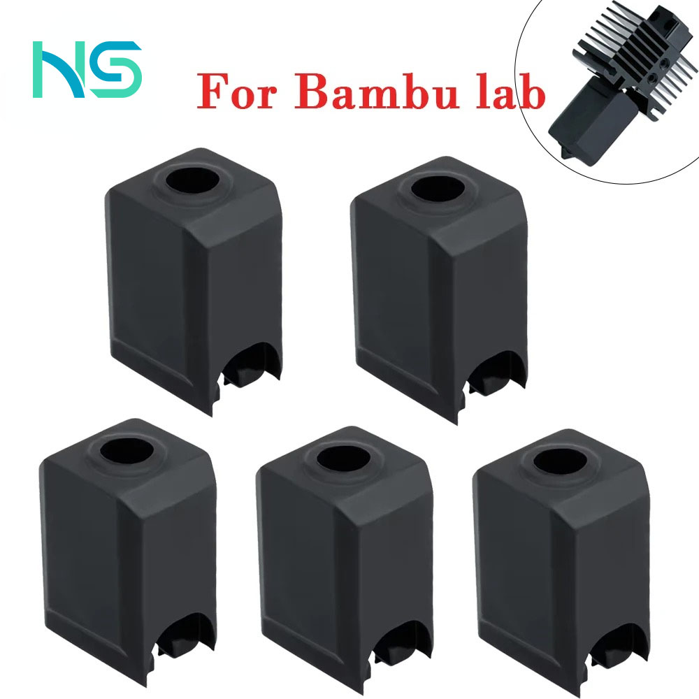 3D Printing Bambu - Meias de silicone pretas resistentes ao
