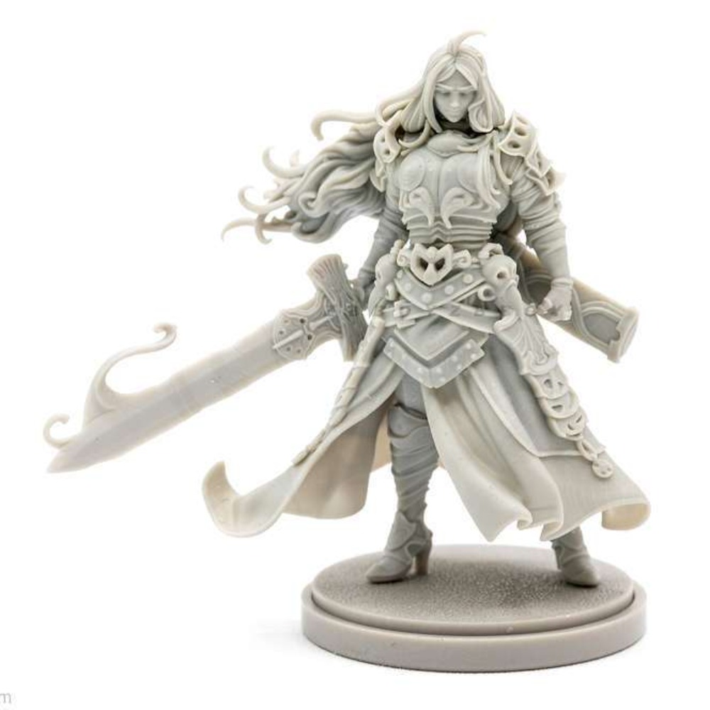 3D Printing For Dummies - 38mm beleza soldado resina figura modelo