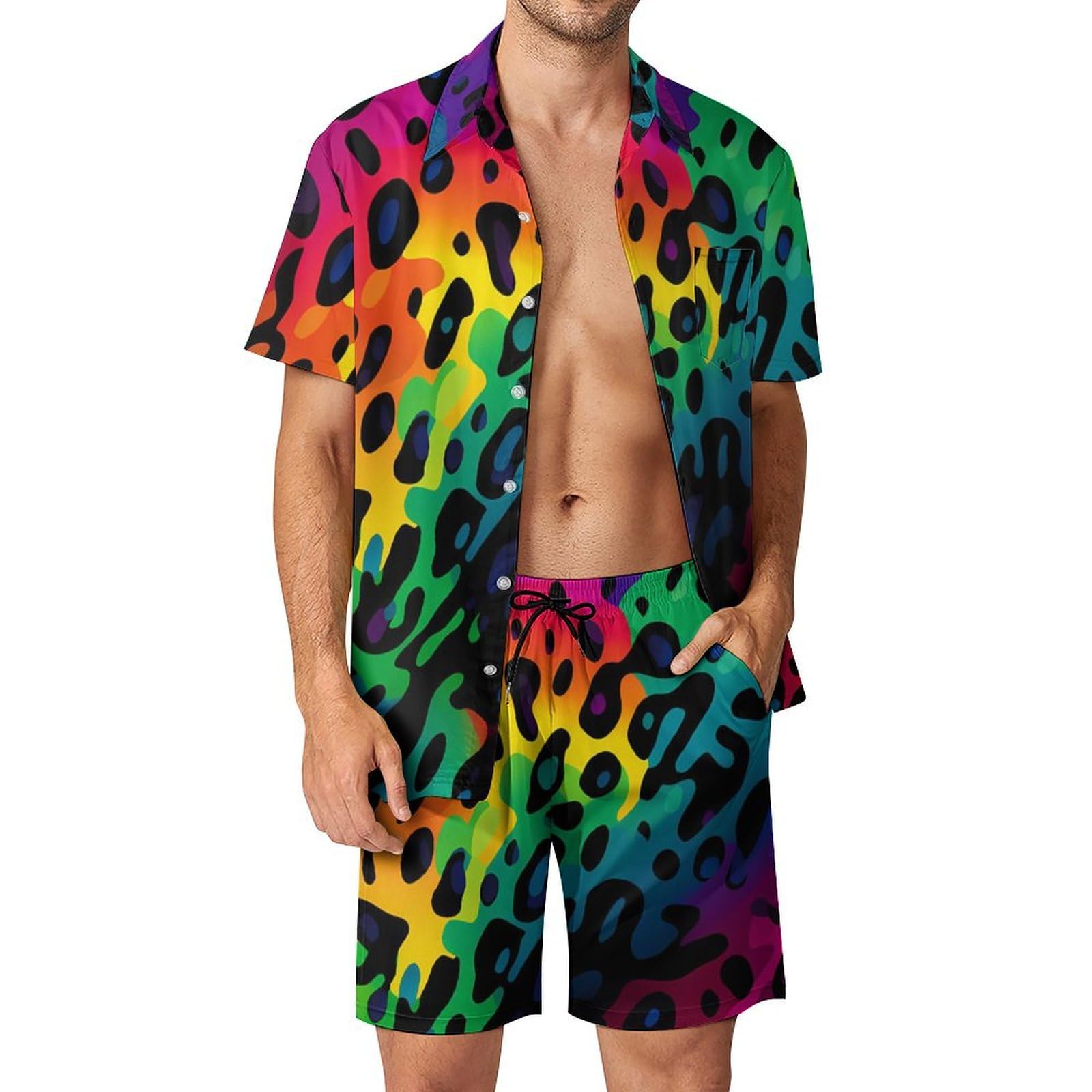 3D Printing Kit - Conjunto de Camisa e Shorts Masculino