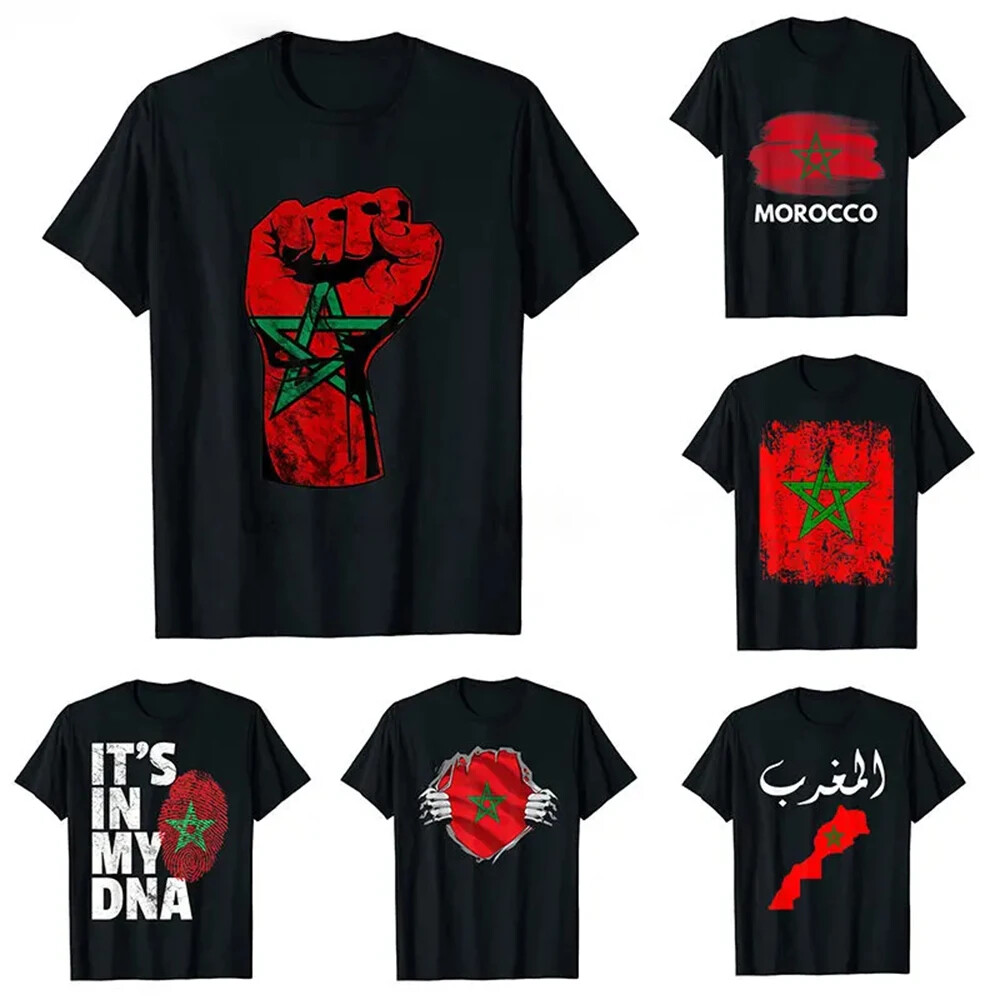3D Printing Services - MA bandeira de Marrocos dos homens
