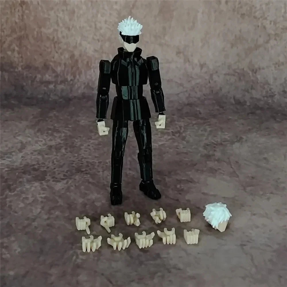 3D Printing For Dummies - Anime satoru gojo 3d impresso boneca
