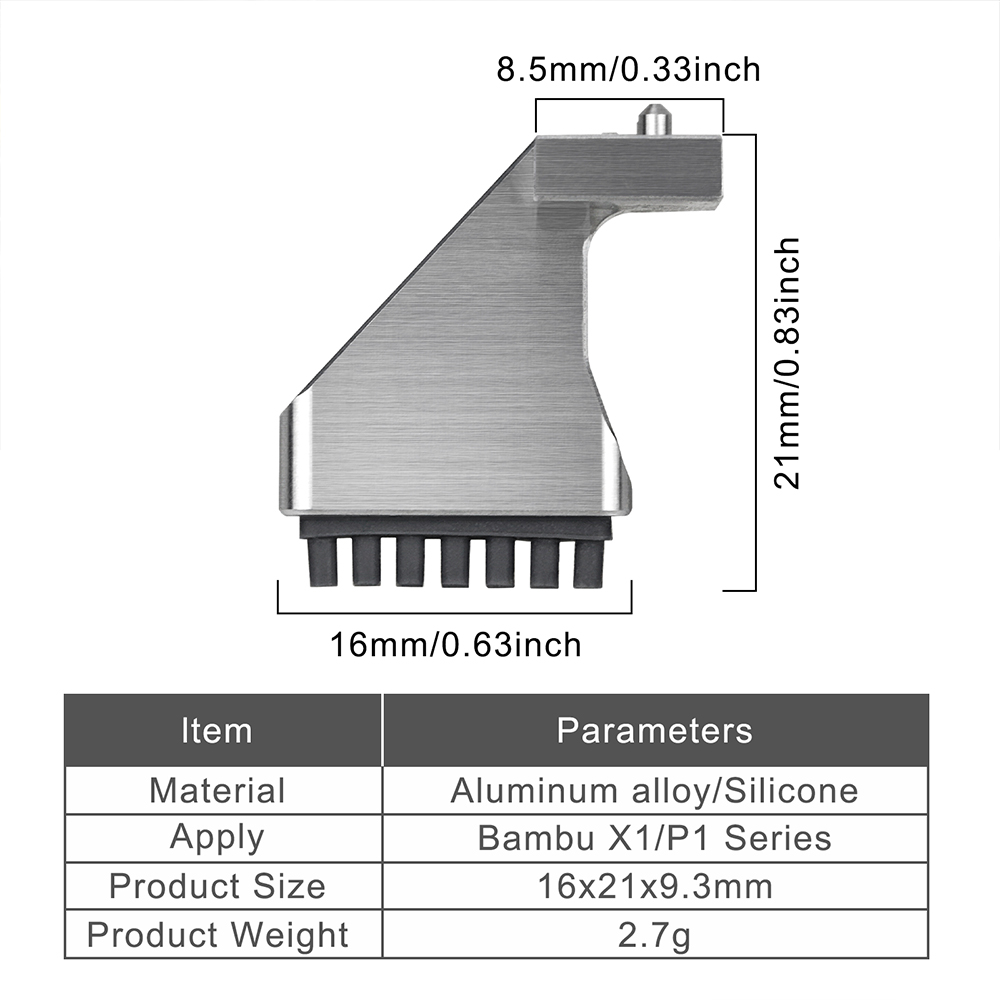 Limpador de bico para bambu la - 3D Printing Bambu avaliação e preço