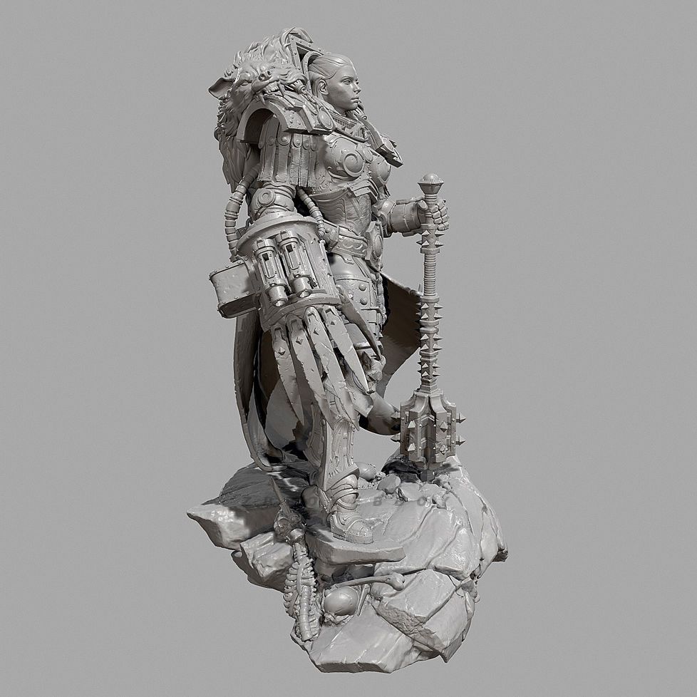 Modelo de Escultura em Branco  - 3D Printing For Dummies avaliação e preço