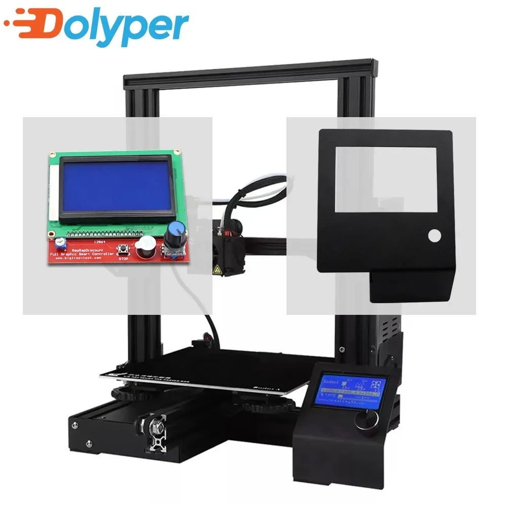 Ender3 12864 Carcaça de Metal  - 3D Printer Enclosure Frame avaliação e preço