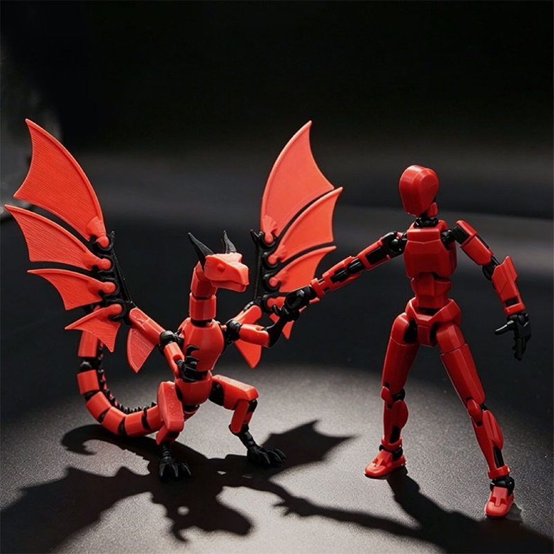 Boneco de Ação Dragão Voador D - 3D Printing For Dummies avaliação e preço
