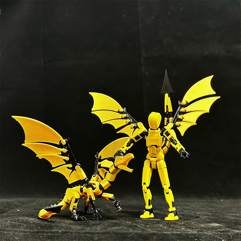 Boneco de Ação Dragão Voador D - 3D Printing For Dummies avaliação e preço