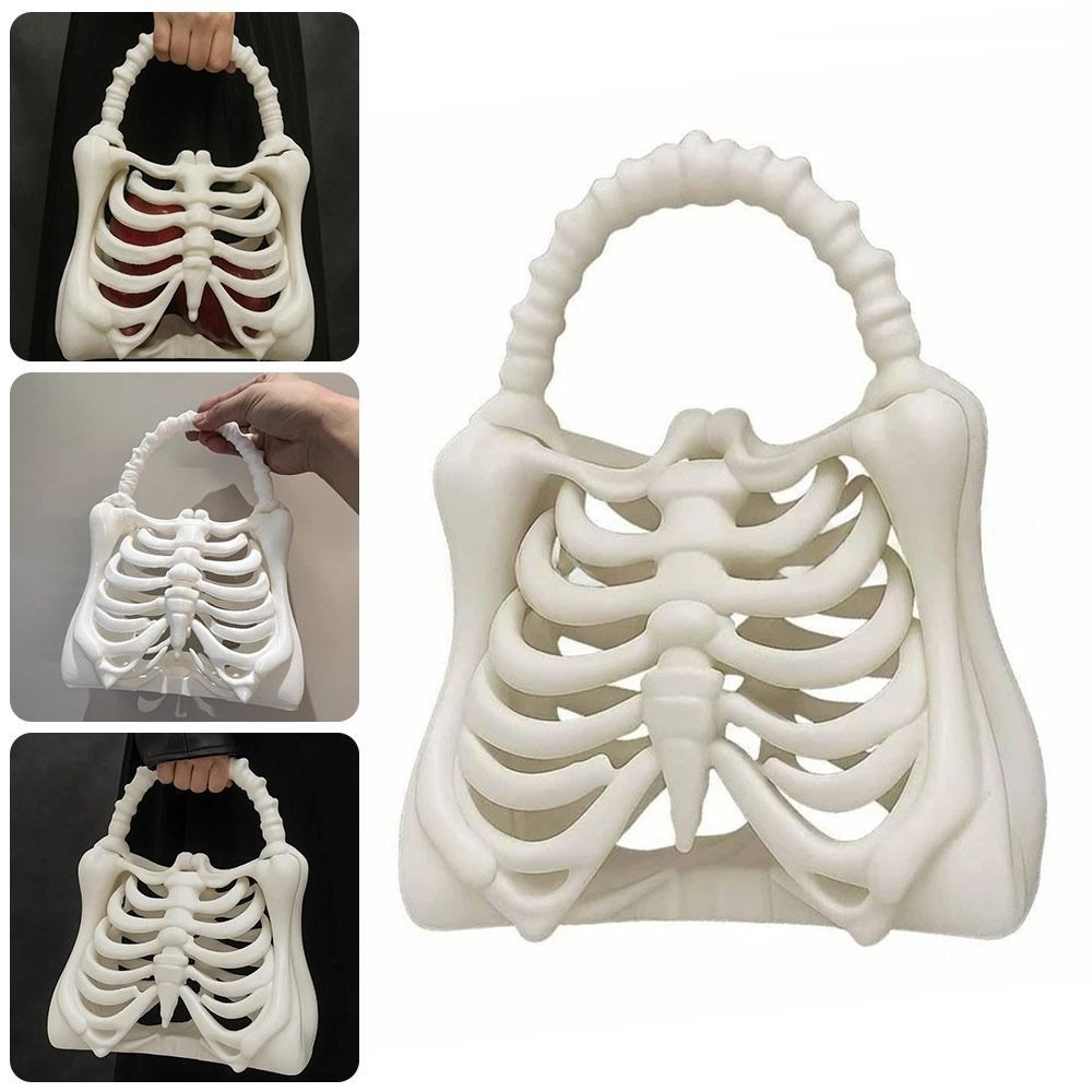 Bolsa de Mão de Esqueleto com  - 3D Printing Abs avaliação e preço