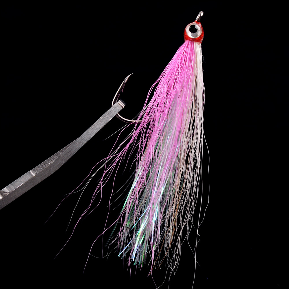 10/20/30 pçs bucktail teasers  - 3D Printing Lure avaliação e preço