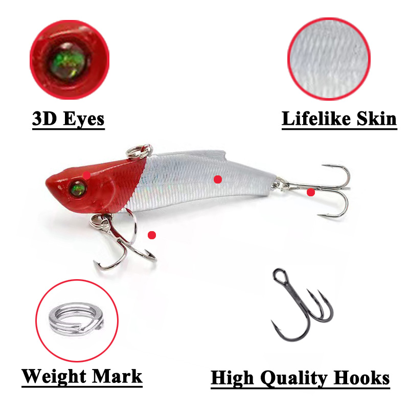 Fuheno 1 pçs 7.5cm 18g isca de - 3D Printing Lure avaliação e preço