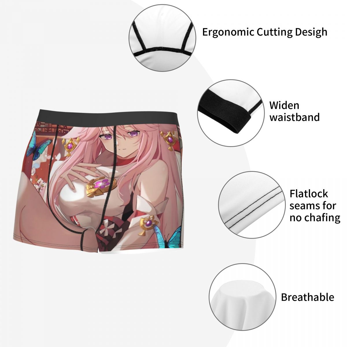 Genshin Impact Yae Miko Boxer  - 3D Printing Games Free avaliação e preço