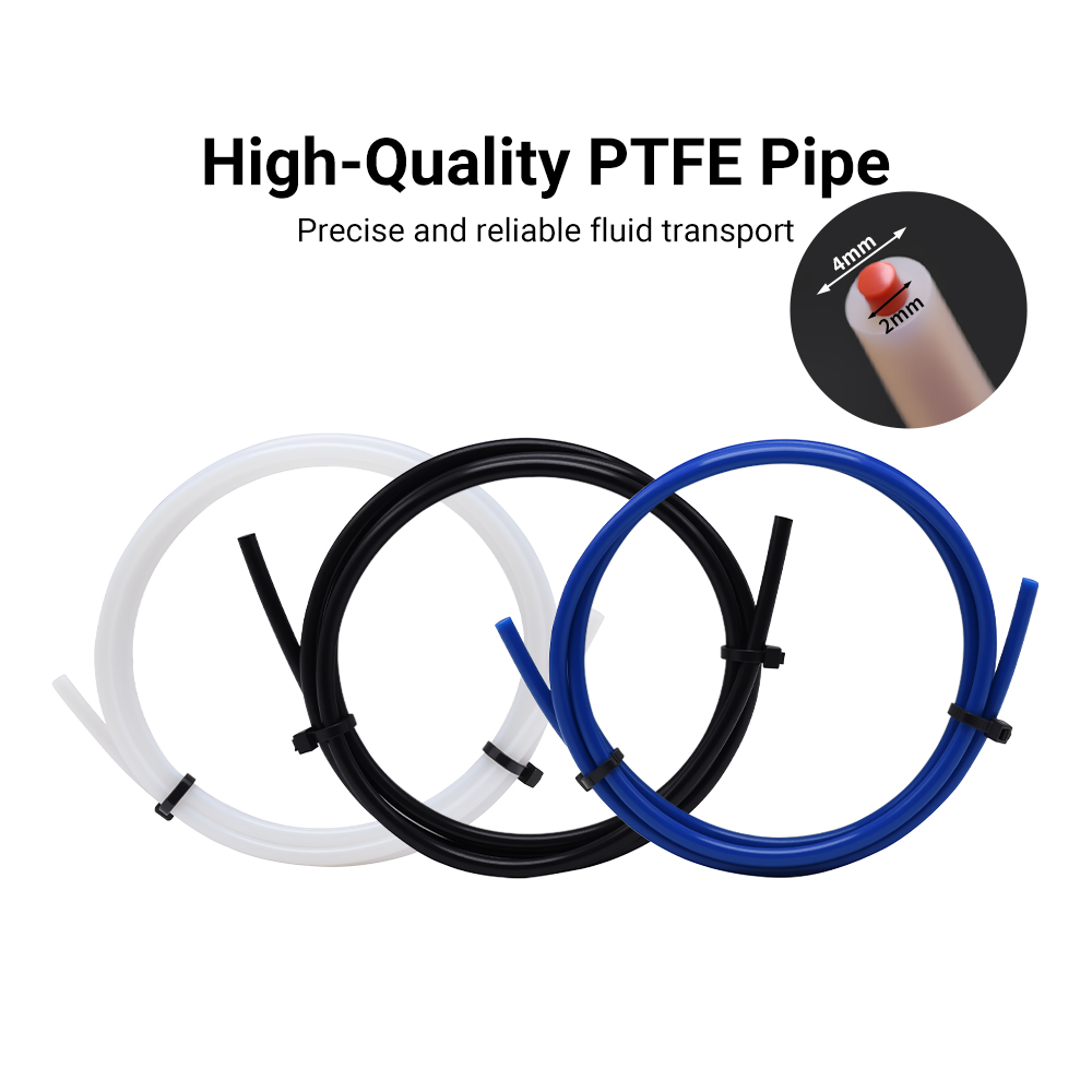 Tubo ptfe de 1m, 2x4mm, extrus - Petg Filament avaliação e preço