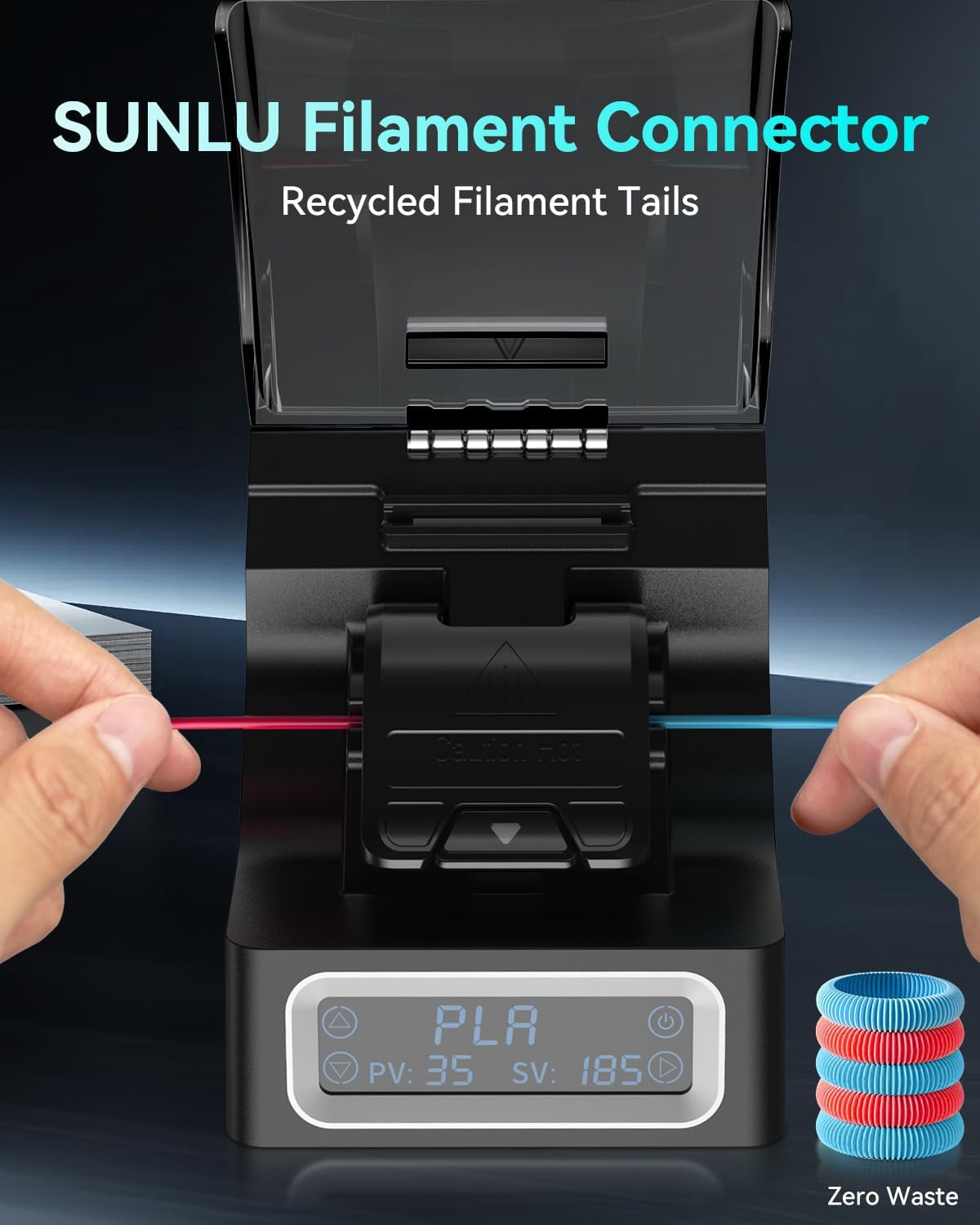 Sunlu fc01 conector de filamen - Petg Filament avaliação e preço