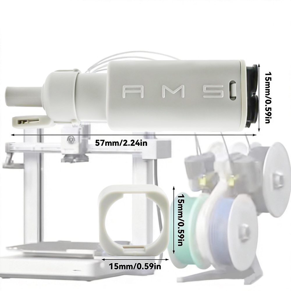 Hub de Filamento AMS Lite de C - 3D Printing Bambu avaliação e preço