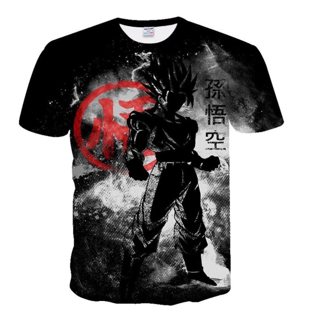 Nova Camiseta 3D Dragon Ball Z - 3D Printing Z Hop avaliação e preço
